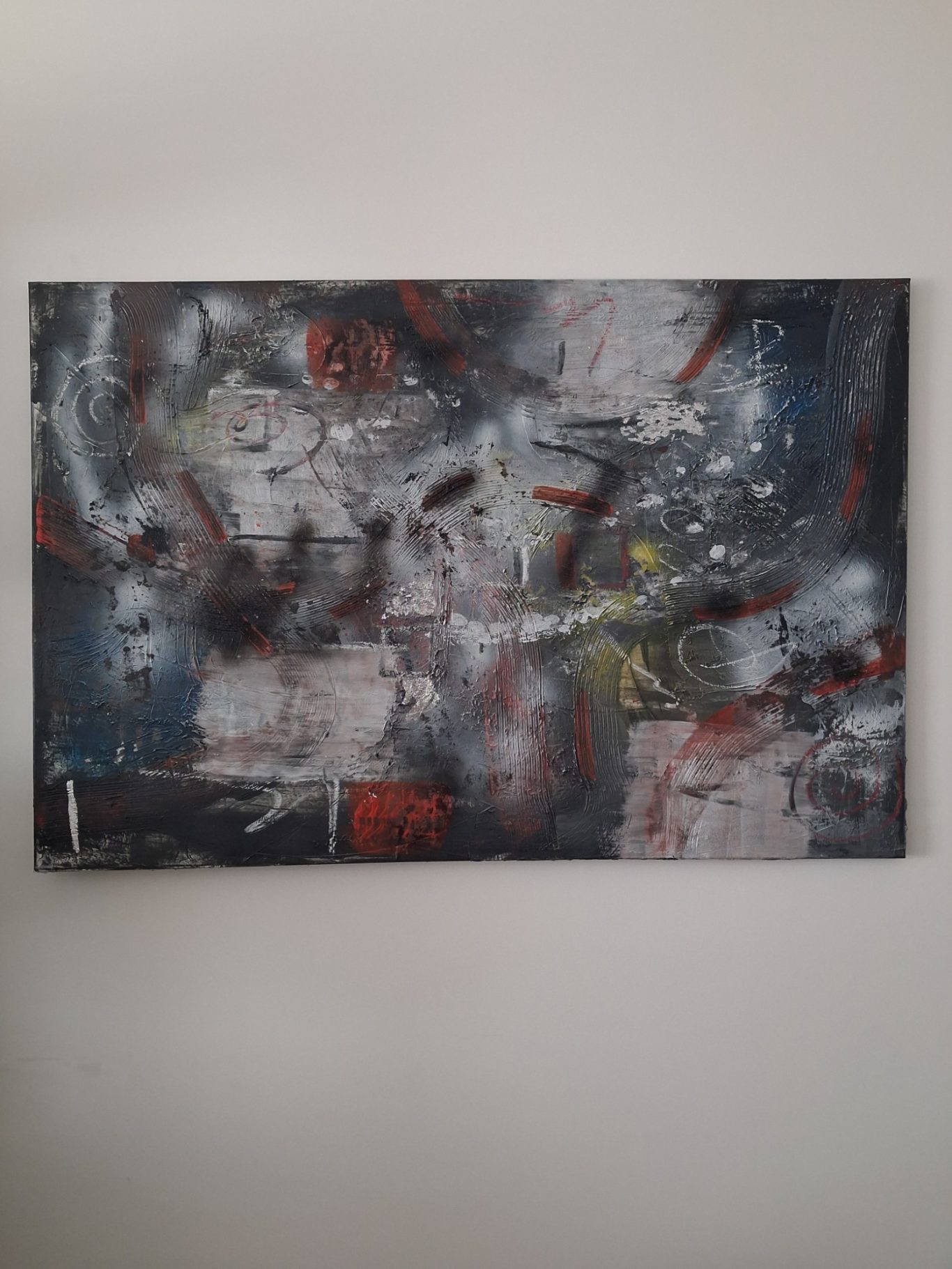 Abstrakte Acrylmalerei